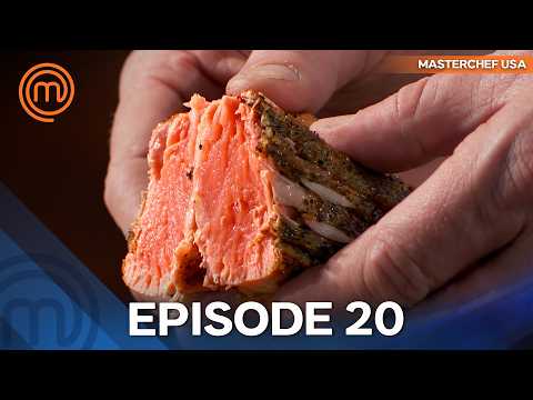 Cook SERVES RAW Salmon And Gets INSTANTLY ELIMINATED | MasterChef USA Season 10