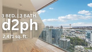 Penthouse 4406 | PH Corner 3 Bed. | Private Terrace | d2ph layout