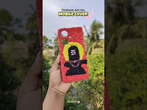 Diy ✨ Mobile Cover makeover 🌸 #newshorts #craft #diy
