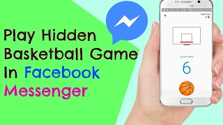 how to play basketball game in messenger screenshot 1