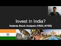 Invest In India? Vedanta Stock Analysis (VEDL:NYSE)