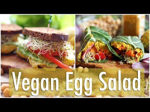 Easy Vegan Egg Salad | Healthy Lunch Ideas Collab w/The Edgy Veg