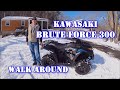 🚩🚩 The new 2021 Kawasaki Brute Force 300 ATV Walkaround