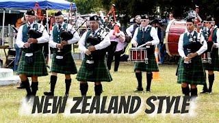 Highland Games in Paeroa, New Zealand