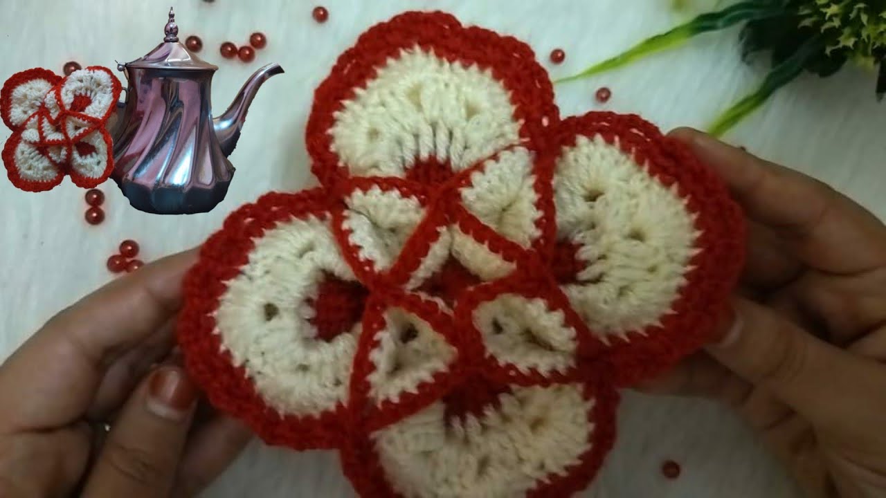 طريقة عمل مساكات يد البراد بالكروشي في حللة جديدة