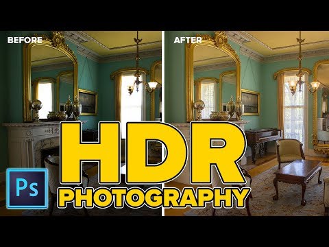 HDR in PHOTOSHOP + Camera RAW CC  | What you need  know now!