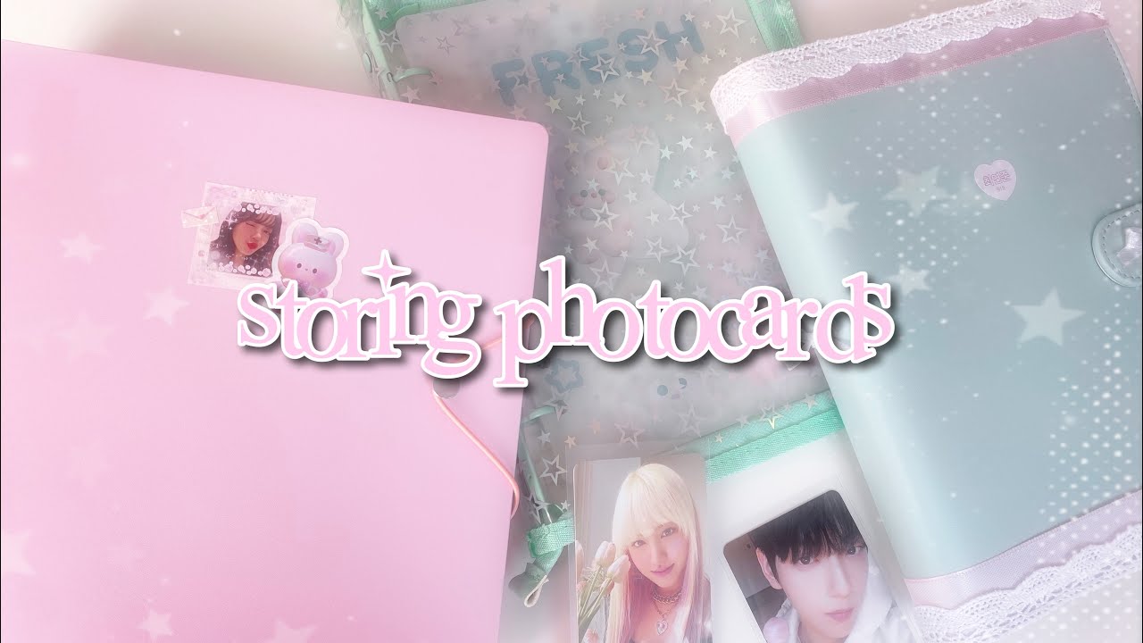 storing photocards ⌗1 | txt & more 𝜗𝜚⋆₊˚