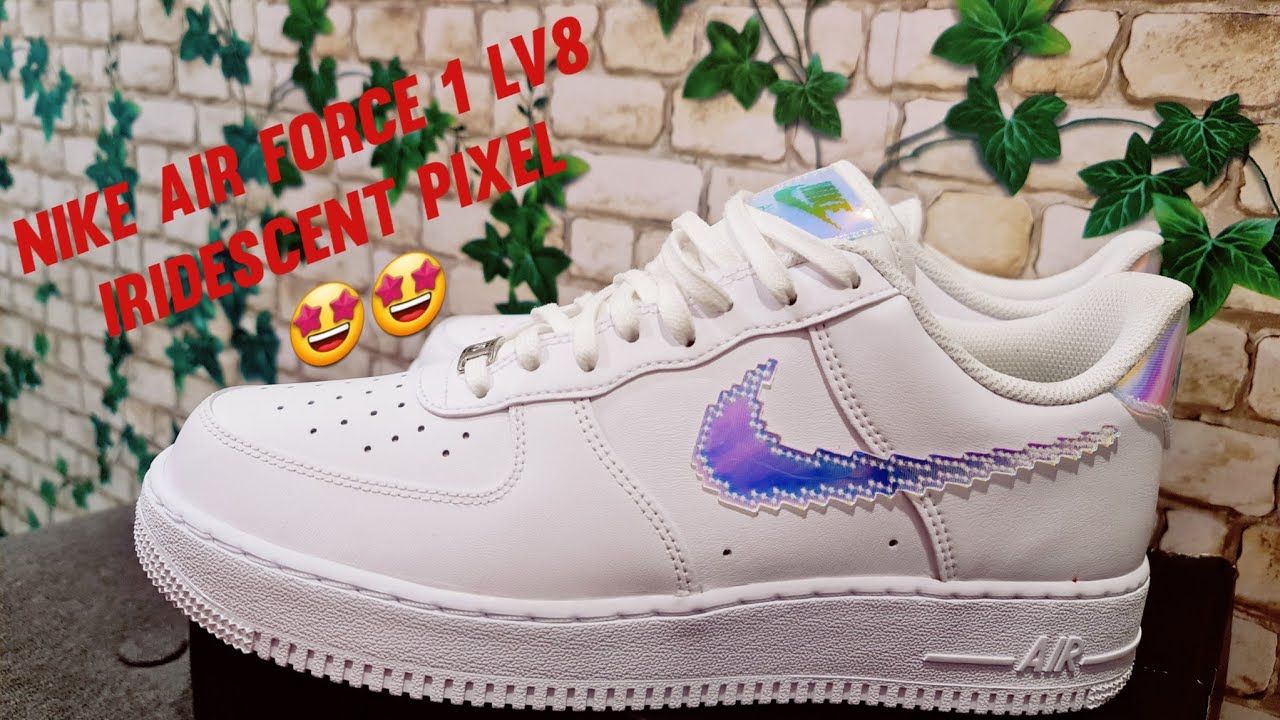 nike air force 1 lv8 iridescent
