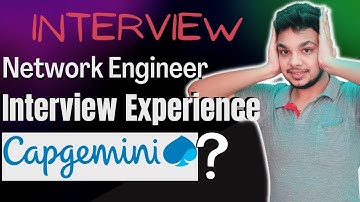 Capgemini Interview Experience | Network Engineer | Interview Questions | SVAR | Online Test |