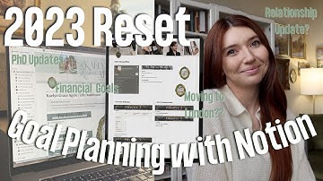 How To 2023 RESET with Notion | Using the 12-Week Year Transformation to Achieve My Goals in 2023