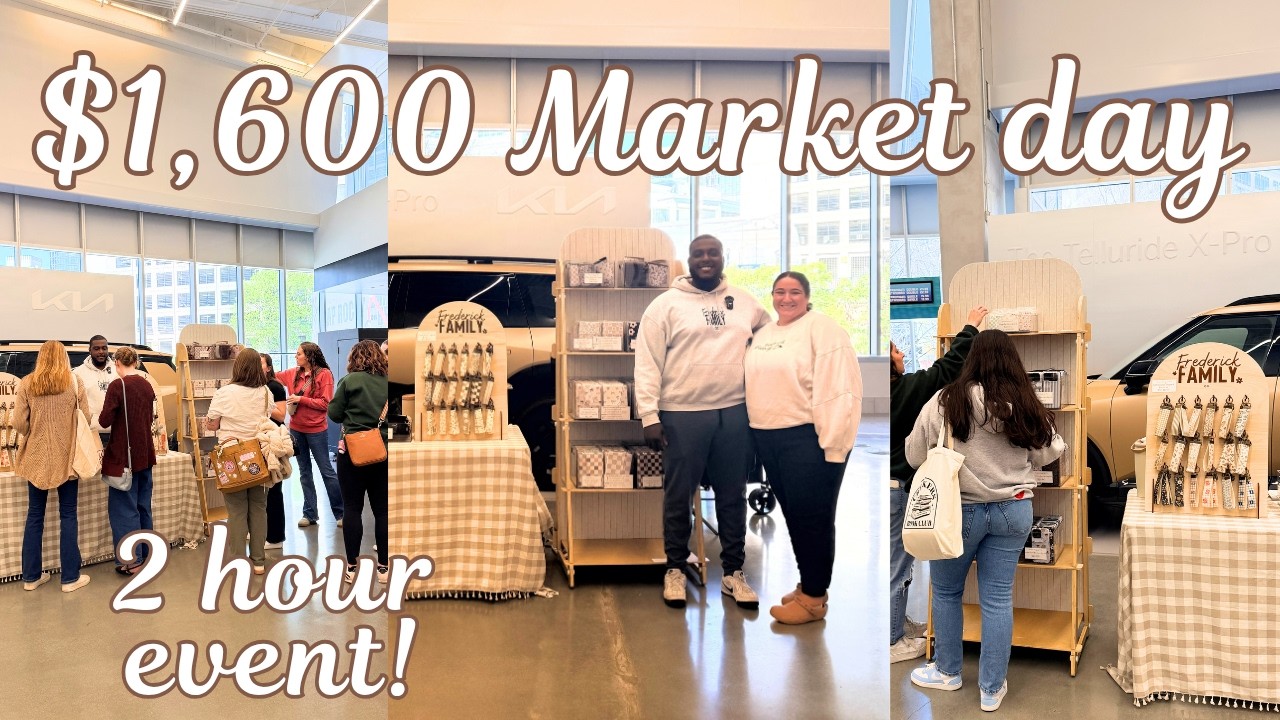 $1,600 at a sports romance book fair at the Hornets arena! 👀 / vendor market vlog, pop-up vlog