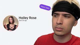 Hailey Rose Texted Me..