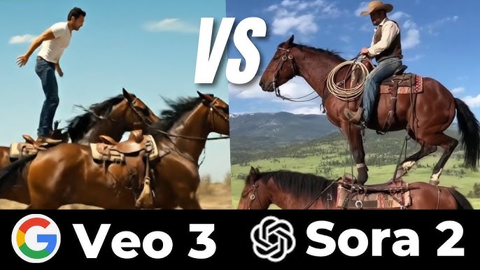 AI Video Showdown: OpenAI Sora 2 vs Google Veo 3