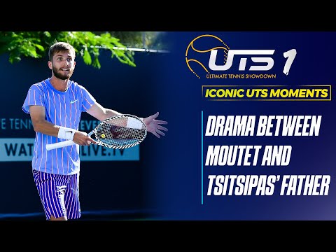 UTS1: A bit of drama between Corentin Moutet and Stefanos Tsitsipas