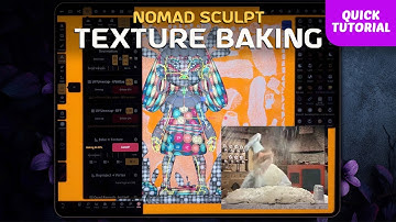 Texture Baking in 2 Minutes | Nomad Sculpt 2.1 Quick Tutorial