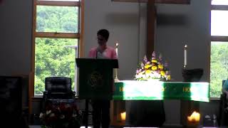 6-17-18 Dr. Jennifer Rager-Kay, preaching. Wealth
