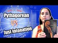 Pythagorean vs just intonation  a paradox of playing in tune