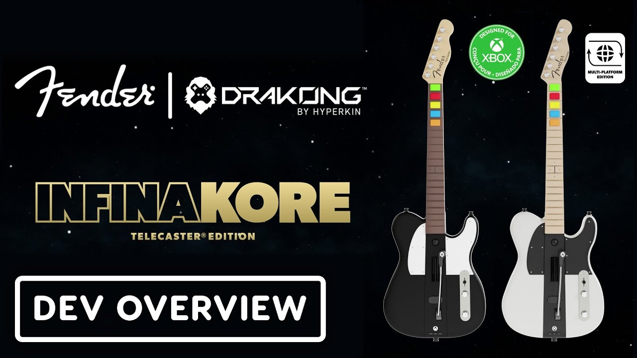 Drakong InfinaKore Telecaster Edition – Developer Overview - YouTube