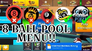 (🔥PSH4X!🔥) 8 ball pool Mod Apk 55.4.2 Gameplay 2024 VIP Unlocked All tables Auto Play | Yuichi° screenshot 5