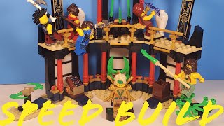 Lego NINJAGO Legacy Tournament of Elements Speedbuild - 10th Anniversary Set 71741