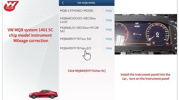Yanhua ACDP Module 34 MQB49 R7F701401 5C Cluster Mileage Correction OBDII365