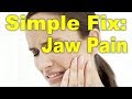 Simple Fix for One-Sided TMJ (Jaw)Pain