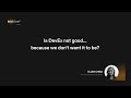 Is DevEx not good… because we don't want it to be? – Ellen Chisa
