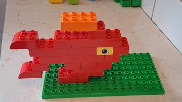 How To Make A Fish Lego Puzzle Tutorial Asrm Building Blocks #legopuzzle #youtubevideo #asmr 