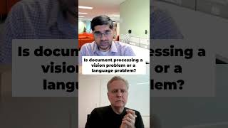Is Document Processing A Vision Problem Or A Language Problem