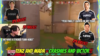 Sen Tenz and NRG Mada meet Crashies and Victor in Ranked!!