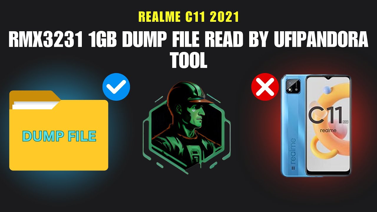 Realme C11 2021 RMX3231 1GB DUMP FILE READ BY UFI 