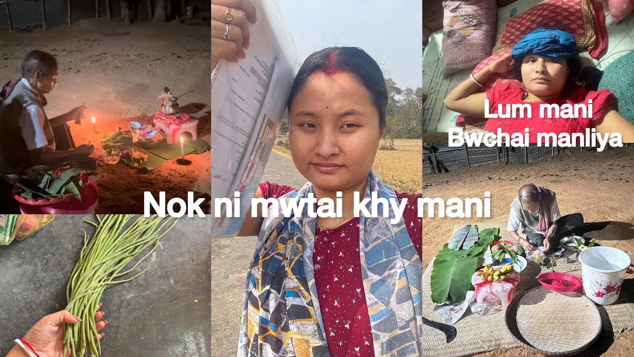 3 4 din lum mani bachai manliya🤒||Nok ni mwtai mà khy kha||sajna kwtal dam ung mani..@Mishalidbvlogs