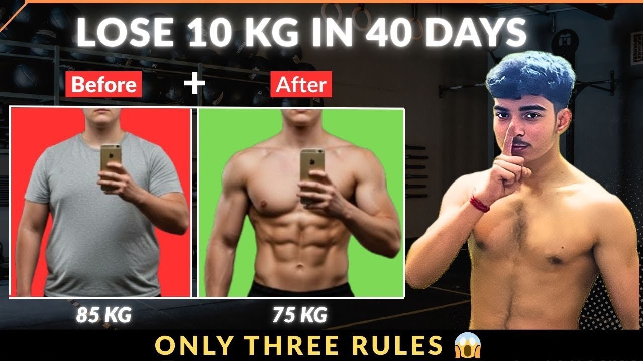 How to Lose 10 KG Belly Fat in 40 Days | Best Indian Fat Loss Guide (No Workout)