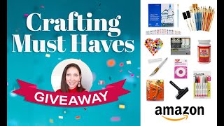 Amazon DIY Giveaway | Amazon Craft Haul | DIY Giveaway 2020