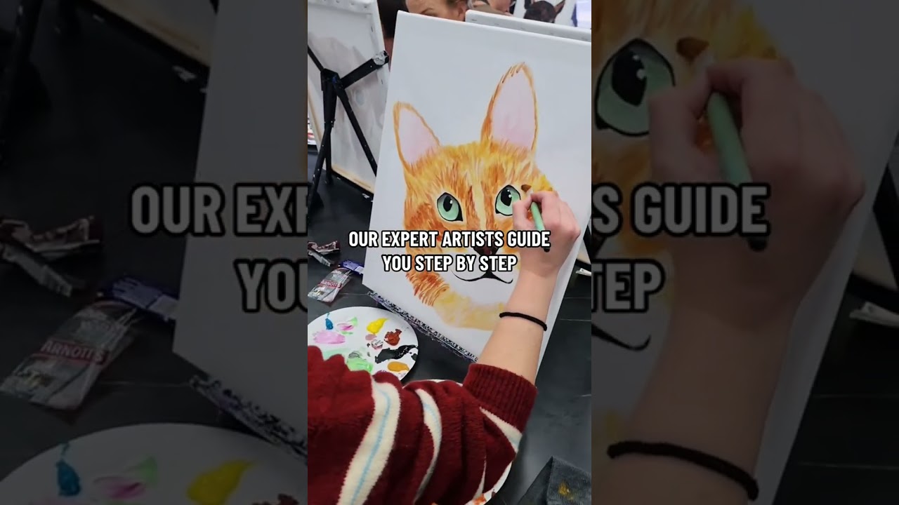 What is Champainting? Let us show you! 👩‍🎨 