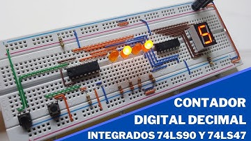 CONTADOR DIGITAL del 0 al 9
