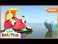 Hunting for Buried Treasure - Working Together | Buster and Cozy Coupe | Cartoons for Kids