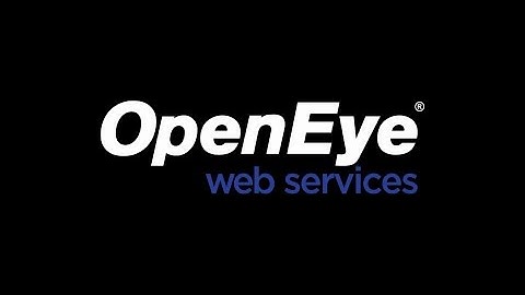 OpenEye Web Services - Introduction