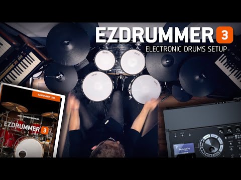 How to hook up electronic drums to Toontrack EZDrummer 3 | Roland TD-17