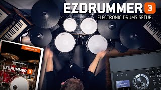 How to hook up electronic drums to Toontrack EZDrummer 3 | Roland TD17