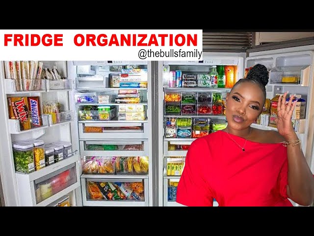 AFFORDABLE FRIDGE ORGANIZATION TIPS//CLEAN+RESTOCK WITH ME class=