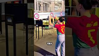 She Tried 3 Times to Reach the ‘Perfect Height’… What Happened Next Made Her Celebrate!#shortvideos