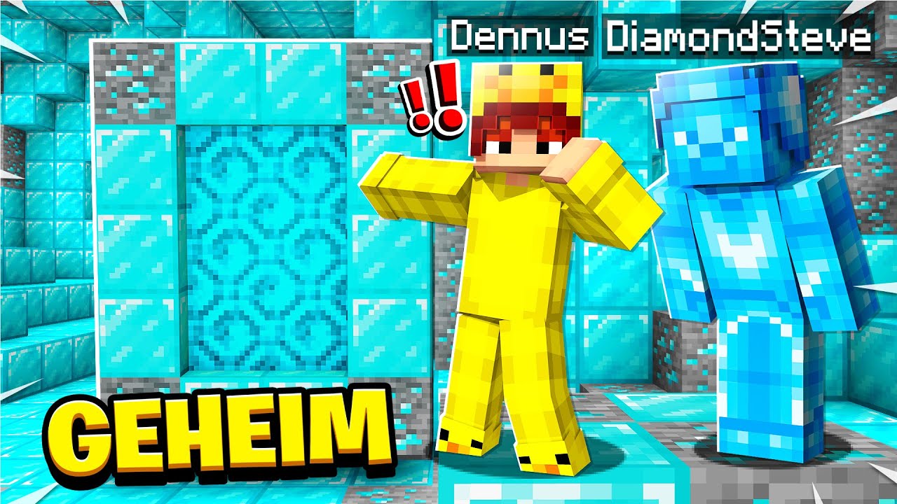 Ik VOND Een GEHEIM DIAMOND PORTAAL In MINECRAFT!