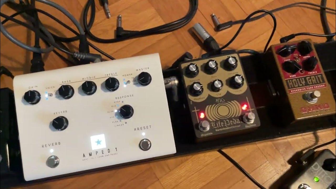 EQD Life Pedal vs HX Stomp with Blackstar Amped1 - YouTube