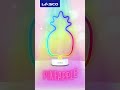 🌈✨ The Lasco Neon Lamp brings a fun, vibrant glowto any room  #homeautomationph #lasco