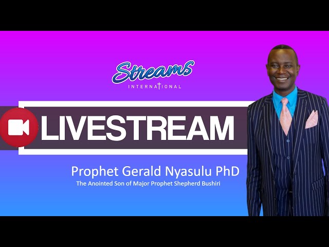 Sunday Of Impossibilities  With Prophet Gerald Nyasulu Ph.D. (16/08/2020) class=