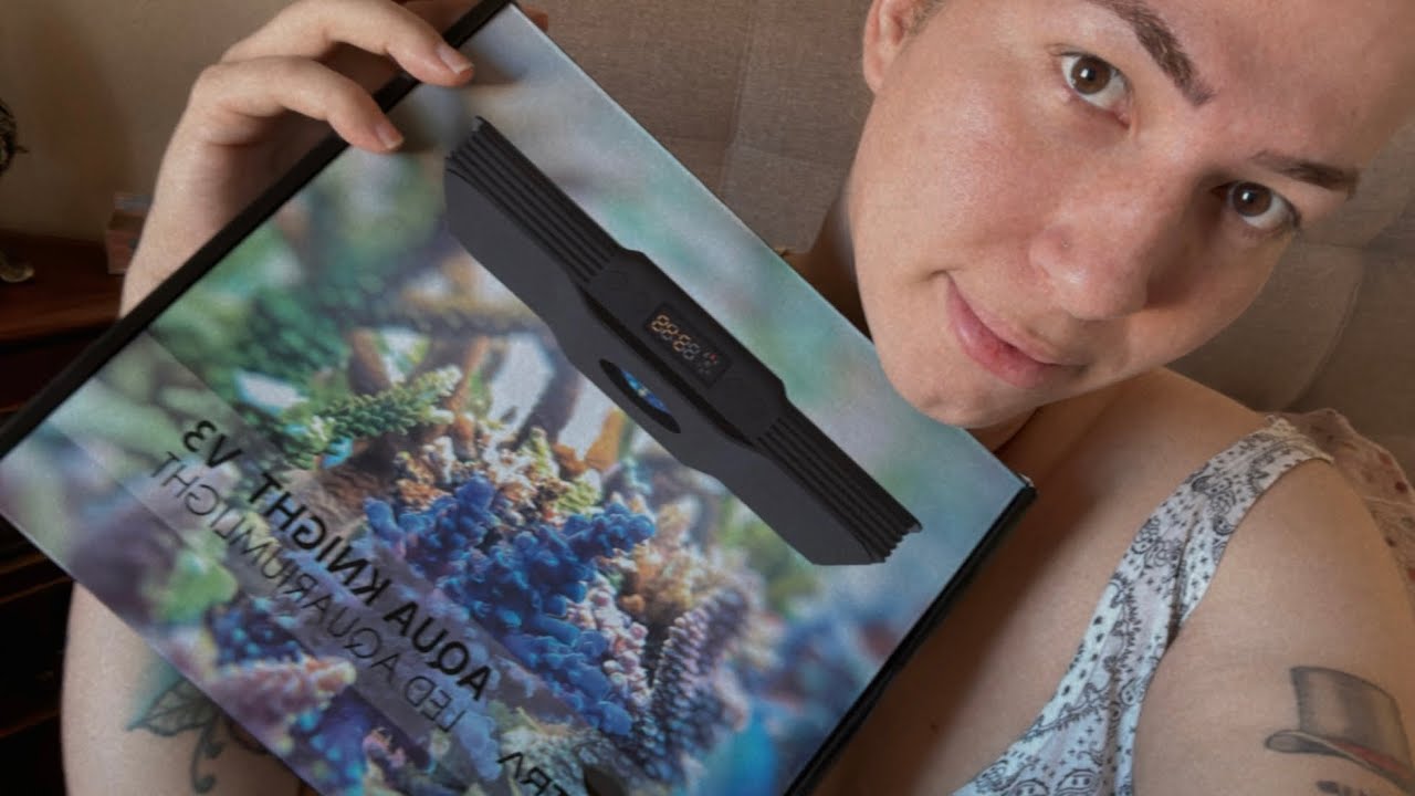 Luminária Spectra V3 Aqua Knight como configurar.