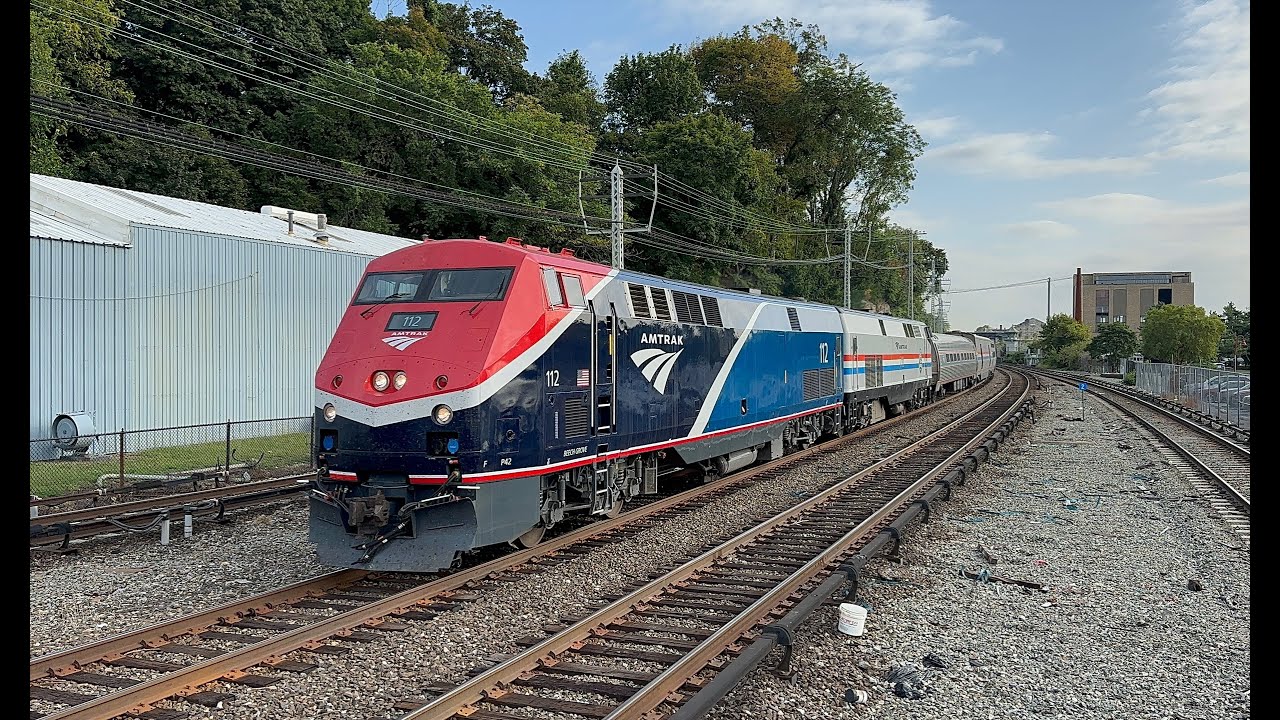 Amtrak Empire Corridor & Metro-North Commuter Railroad Hudson Line Action @ Ossining (9/22/25)