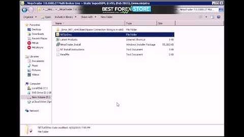 [Review] - NinjaTrader 7.0.1000.27 Multi Broker Live + Static SuperDOM (Feb 2015)