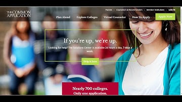 Common App Part II - How to apply to US universities through single app (Counselor Part)